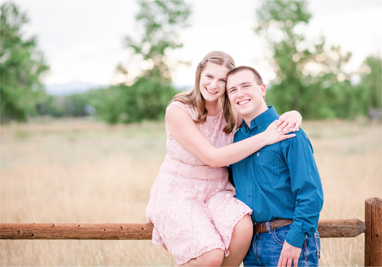 Summer Engagement Session at Sandstone Ranch in Longmont Colorado near Boulder | Britni Girard Photography | Country Engagement