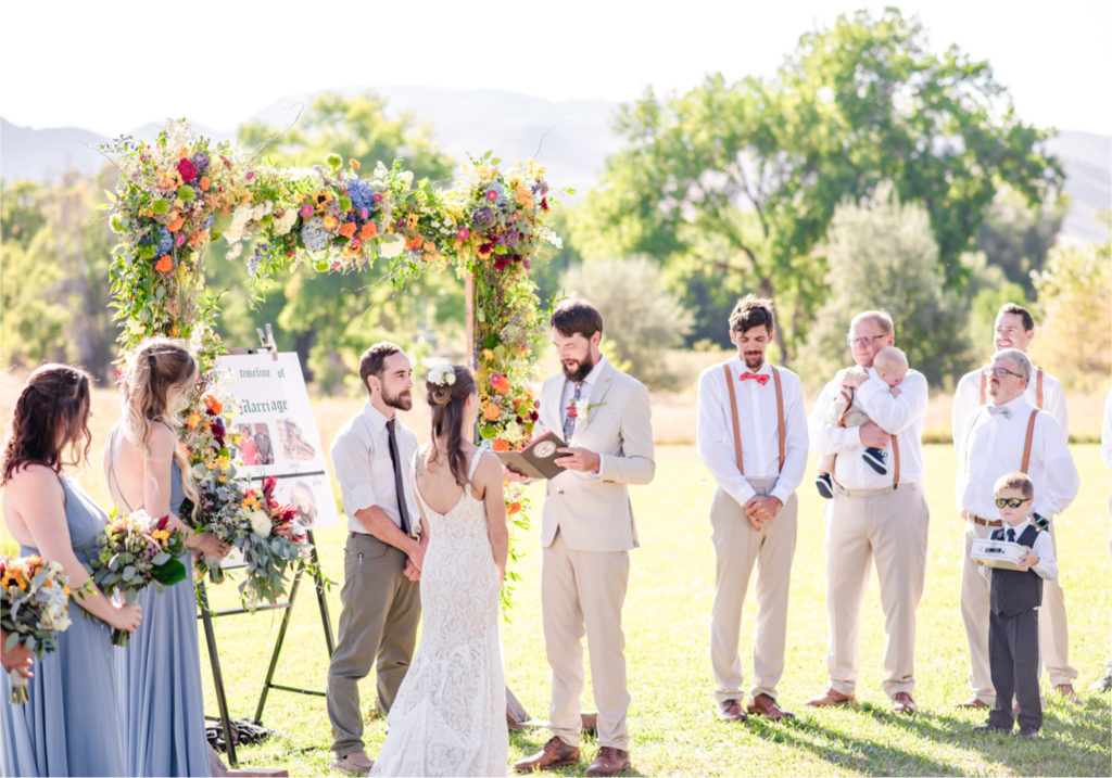 Rustic Fall Wedding at Rist Canyon Inn in LaPorte, Colorado | Britni Girard Photography