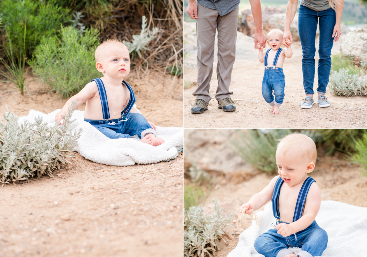 Colorado Mountain Engagement at Horsetooth Reservoir for Wanderlust Couple and their son | Britni Girard Photography