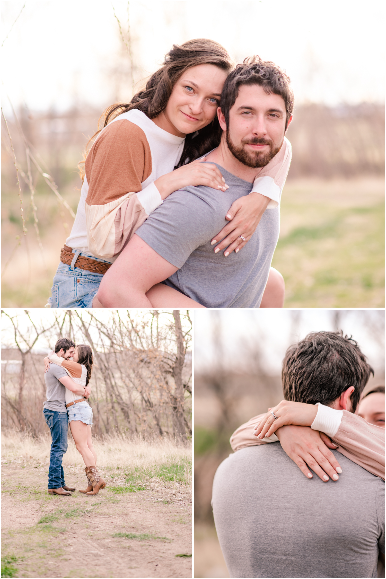 Country Themed Engagement Photos | By Wedding Photographer Britni Girard Photography in Denver Colorado