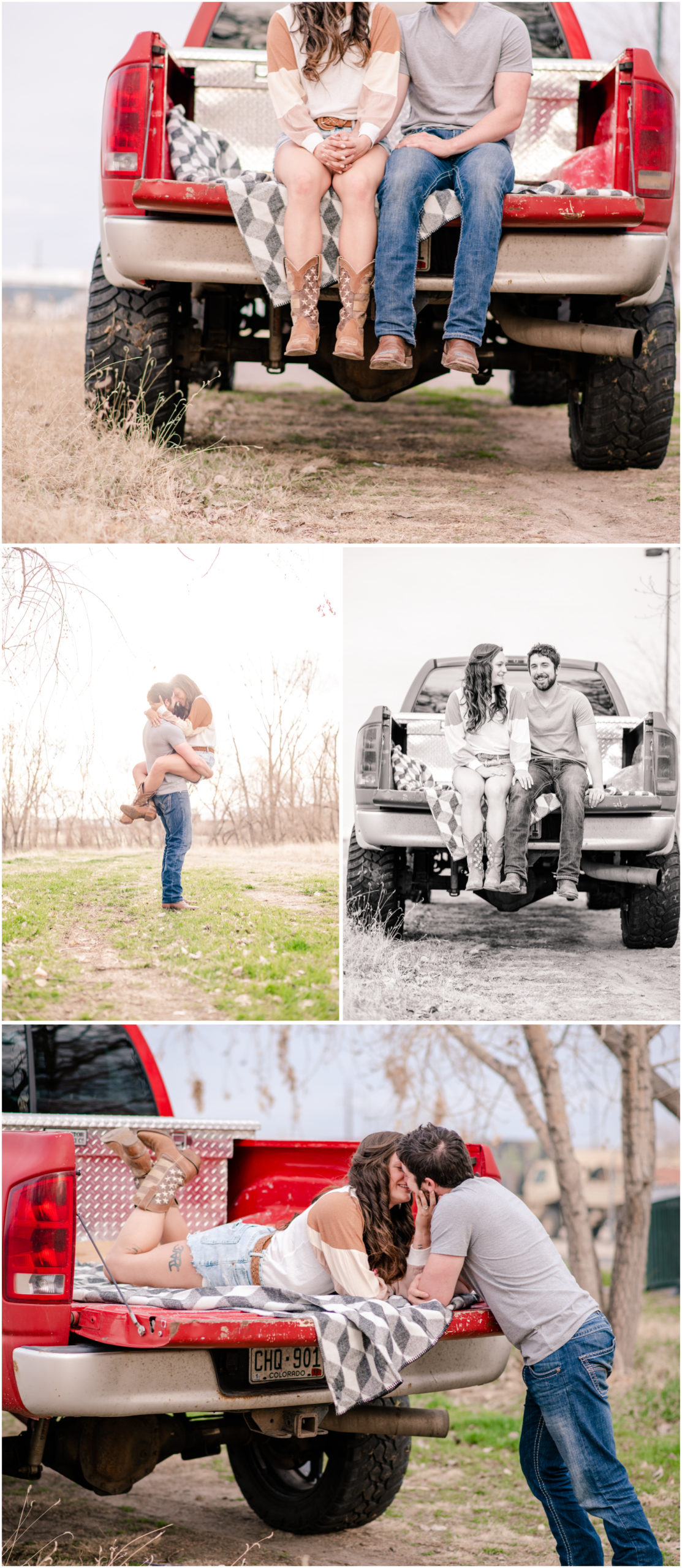 Country Themed Engagement Photos |  By  Wedding Photographer Britni Girard Photography in Denver Colorado