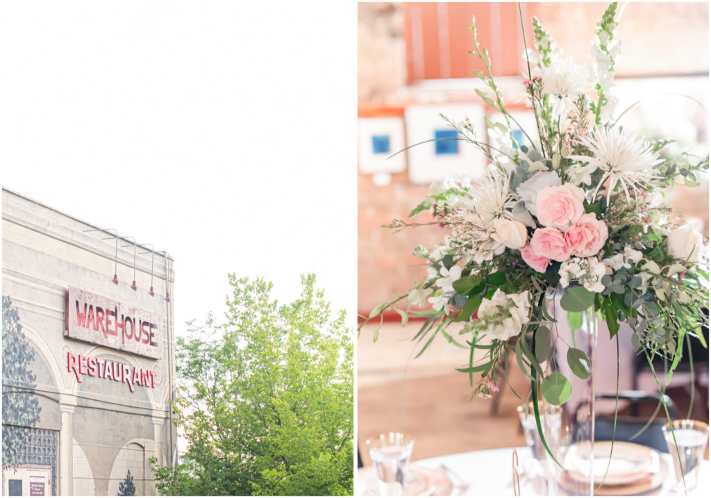 Candlelit Reception at The Warehouse in Colorado Springs | Britni Girard Photography | Colorado Wedding Photo and Video Team | Flowers by A Wildflower Florist