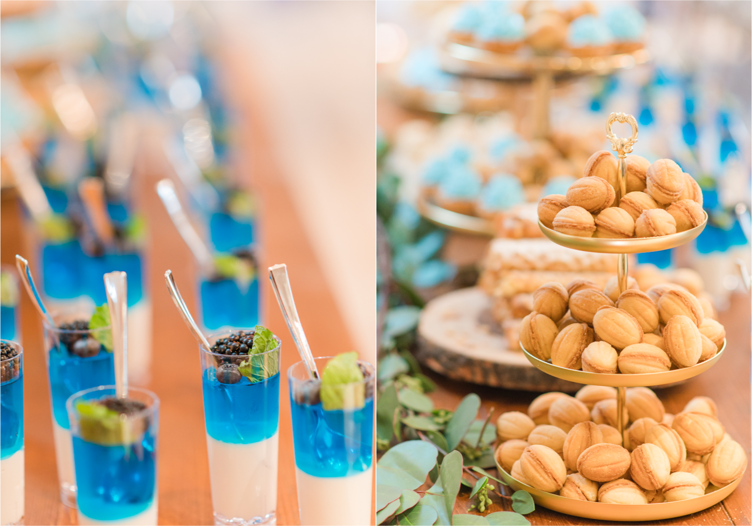 Romantic and Rustic Wedding at The Mill in Windsor | Britni Girard Photography | Colorado based wedding photography and videography team | Yummy Russian Treats and dessert table
