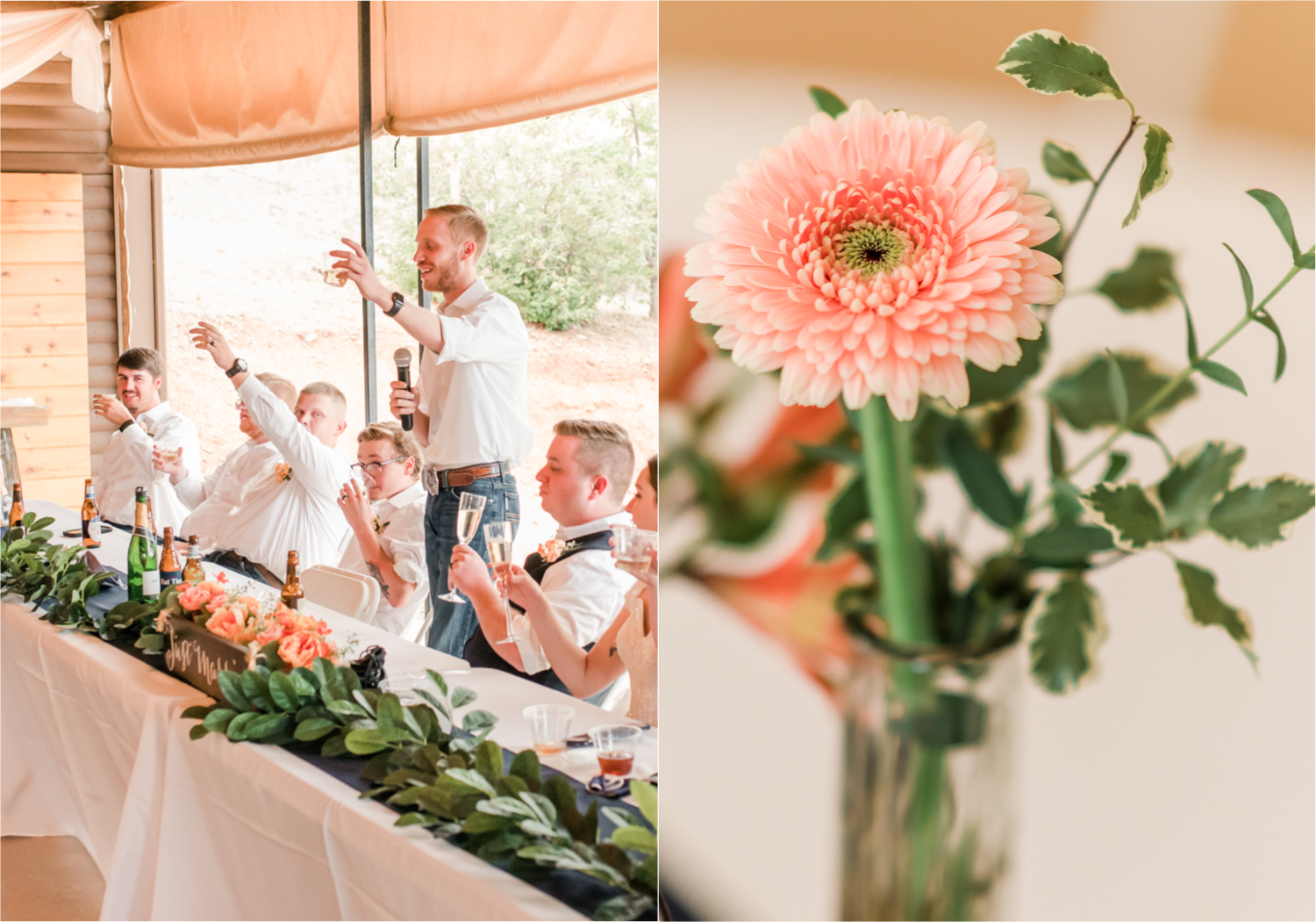 Summer Ellis Ranch Wedding in Loveland Colorado | Britni Girard Photography | Wedding Photo and Video Team | Wedding Toasts
