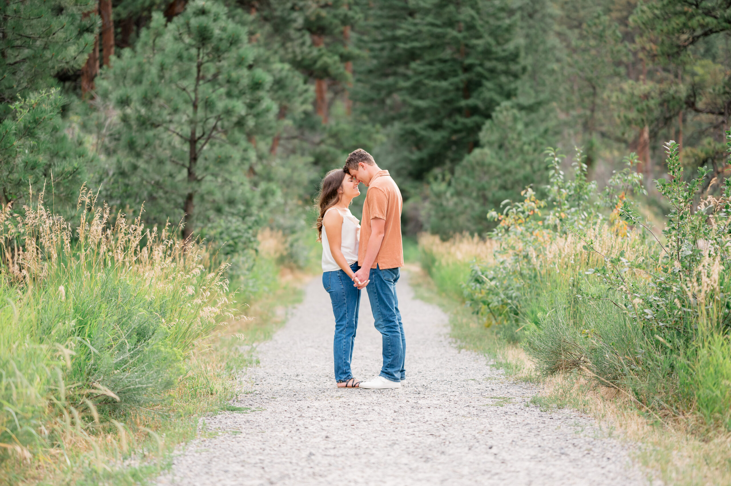 Emily + Tyler Colorado Mountain Engagement near Estes Park - Britni Girard Photography - Colorado Wedding Photographer