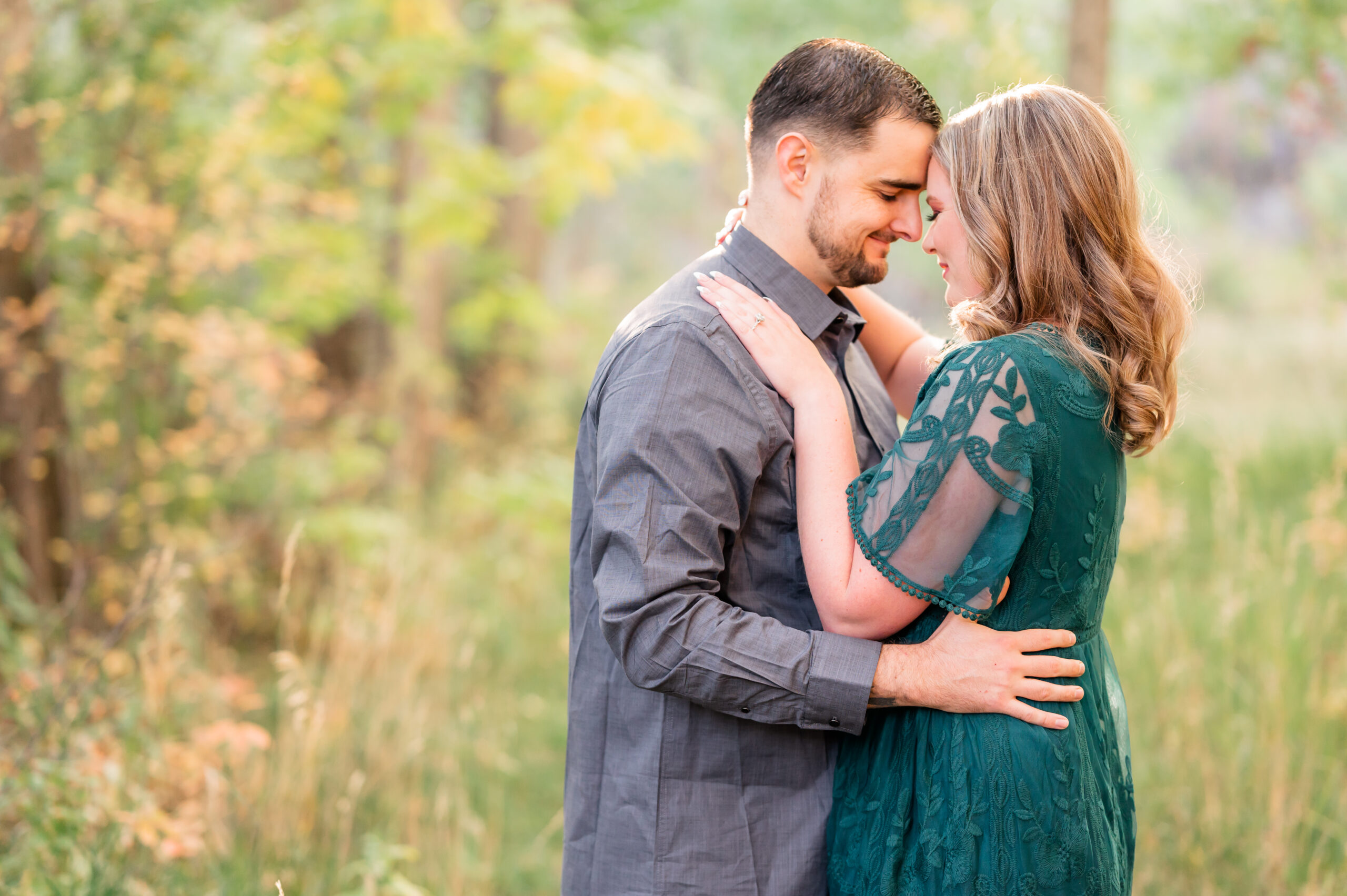 Fall Engagement in Fort Collins Colorado - Britni Girard Photography - Colorado Wedding Photographer